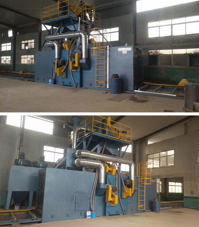 槽鋼拋丸機、方管拋丸機的生產廠家